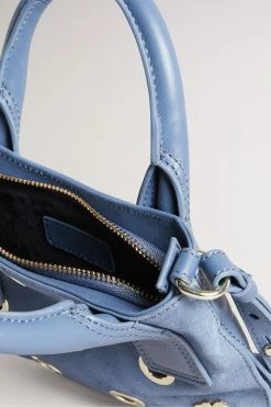 Ted Baker Sky-Blue Mayzii Eyelet Detail Mini Grab Tote Bag 10 Ted Baker Sky-Blue Mayzii Eyelet Detail Mini Grab Tote Bag -TED BAKER Sales Store unnamed file 484