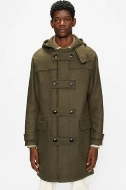 Ted Baker Green Mogul Duffle Coat -TED BAKER Sales Store unnamed file 4862