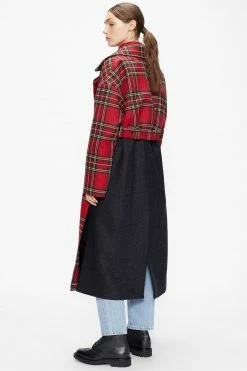 Ted Baker Jessel Red Tartan Coat 8 Ted Baker Jessel Red Tartan Coat -TED BAKER Sales Store unnamed file 4876