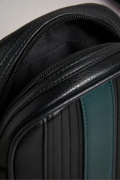 Ted Baker Black Evver Striped Pu Flight Bag 10 Ted Baker Black Evver Striped Pu Flight Bag -TED BAKER Sales Store unnamed file 494