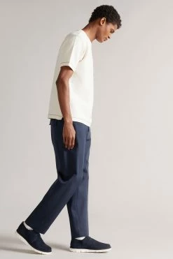 Ted Baker Mens Blue Lawton Suede Lace Up Shoe -TED BAKER Sales Store unnamed file 4944