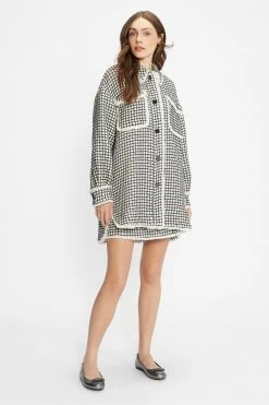 Ted Baker Noraih Grey Metallic Leather Bow Ballerina Shoes -TED BAKER Sales Store unnamed file 4965