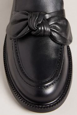 Ted Baker Lacy Black Bow Detail Loafers -TED BAKER Sales Store unnamed file 4974