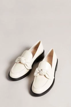 Ted Baker Lacy Natural Bow Detail Loafers -TED BAKER Sales Store unnamed file 5003