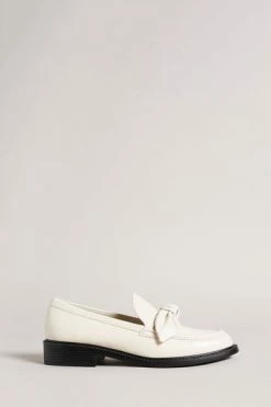Ted Baker Lacy Natural Bow Detail Loafers -TED BAKER Sales Store unnamed file 5005