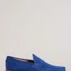 Ted Baker Isaacc Blue Extralight Suede Loafers -TED BAKER Sales Store unnamed file 5006