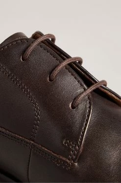 Ted Baker Kampten Brown Formal Leather Derby Shoes -TED BAKER Sales Store unnamed file 5030