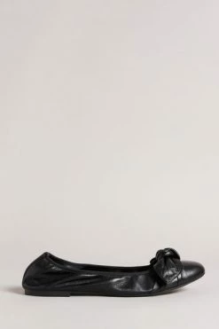 Ted Baker Brielly Black Leather Oversized Bow Ballet Pump Shoes 11 Ted Baker Brielly Black Leather Oversized Bow Ballet Pump Shoes -TED BAKER Sales Store unnamed file 5037