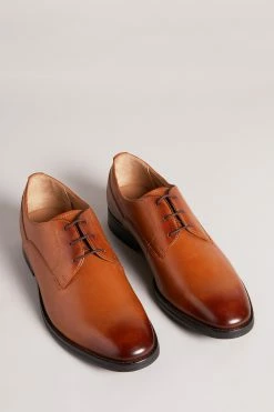 Ted Baker Kampten Tan Brown Formal Leather Derby Shoes -TED BAKER Sales Store unnamed file 5040