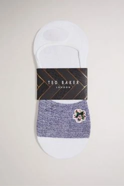 Ted Baker White Invisible Socks -TED BAKER Sales Store unnamed file 5075