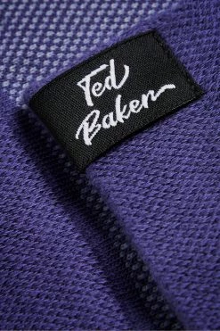 Ted Baker Blue Semi Plain Socks -TED BAKER Sales Store unnamed file 5078