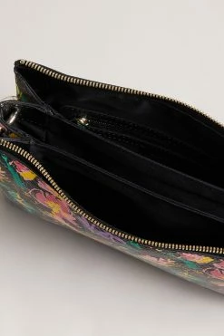 Ted Baker Parceyy Black Flirty Texture Branded Webbing Cross Body Bag -TED BAKER Sales Store unnamed file 508