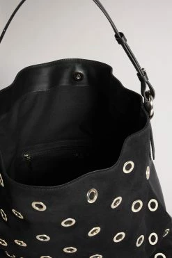 Ted Baker Meida Black Eyelet Detail Swag Bag 10 Ted Baker Meida Black Eyelet Detail Swag Bag -TED BAKER Sales Store unnamed file 51