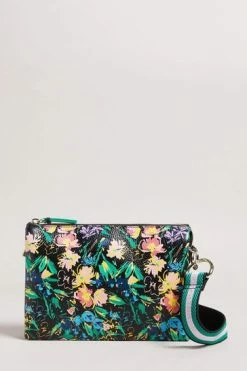 Ted Baker Parceyy Black Flirty Texture Branded Webbing Cross Body Bag -TED BAKER Sales Store unnamed file 510