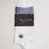 Ted Baker White Trainer Socks -TED BAKER Sales Store unnamed file 5100