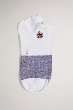 Ted Baker White Trainer Socks -TED BAKER Sales Store unnamed file 5101