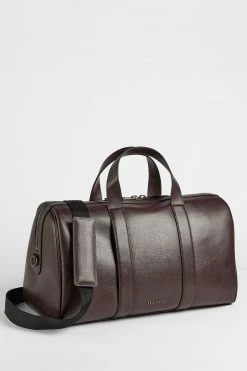Best Seller 9 Ted Baker Red Fidick Saffiano Leather Holdall
