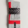 Ted Baker Teesok Grey T Placement Socks -TED BAKER Sales Store unnamed file 5112