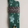 Ted Baker Magsock Green Magnolia Pattern Socks -TED BAKER Sales Store unnamed file 5120