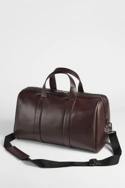 Ted Baker Red Fidick Saffiano Leather Holdall -TED BAKER Sales Store unnamed file 514