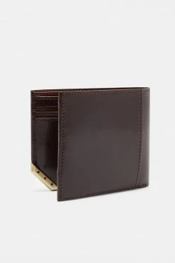 Ted Baker Brown Korning Metal Corner Coin Wallet -TED BAKER Sales Store unnamed file 5144