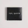 Ted Baker Shaun Black Bifold Wallet With Rubberised Branding -TED BAKER Sales Store unnamed file 5159