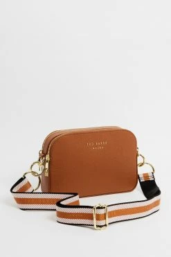 Best Seller 7 Ted Baker Brown Amerrah Branded Webbing Strap Camera Bag