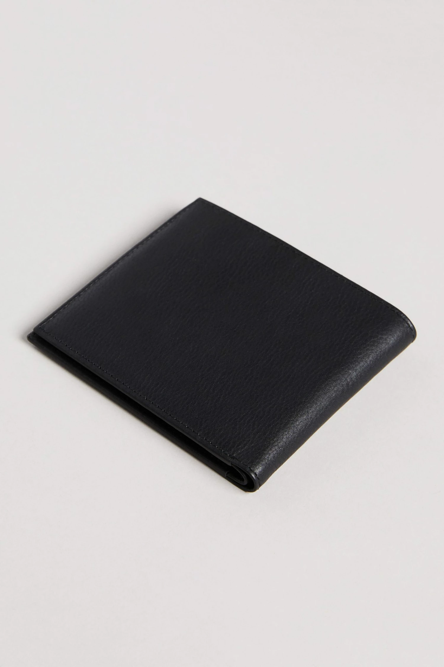 Ted Baker Shaun Black Bifold Wallet With Rubberised Branding 4 Ted Baker Shaun Black Bifold Wallet With Rubberised Branding - Image 2