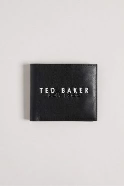 Ted Baker Shaun Black Bifold Wallet With Rubberised Branding 11 Ted Baker Shaun Black Bifold Wallet With Rubberised Branding -TED BAKER Sales Store unnamed file 5163