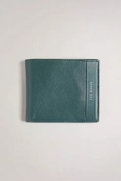 Ted Baker Stuert Dark Green Leather Bifold Wallet -TED BAKER Sales Store unnamed file 5168