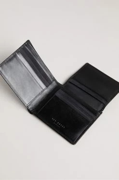 Ted Baker Sammed Black Folded Leather Wallet -TED BAKER Sales Store unnamed file 5172