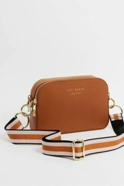 Ted Baker Brown Amerrah Branded Webbing Strap Camera Bag -TED BAKER Sales Store unnamed file 521