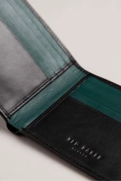 Ted Baker Samul Black Leather Bifold Wallet -TED BAKER Sales Store unnamed file 5211