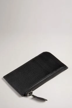 Ted Baker Steave Black Leather Card Holder With Coin Pocket -TED BAKER Sales Store unnamed file 5221
