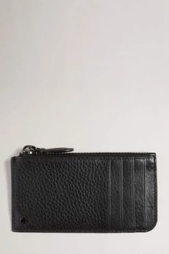 Ted Baker Steave Black Leather Card Holder With Coin Pocket -TED BAKER Sales Store unnamed file 5222