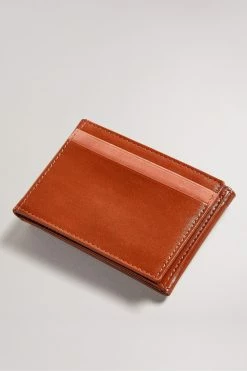 Ted Baker Sammey Dark Orange Folded Leather Card Holder -TED BAKER Sales Store unnamed file 5248