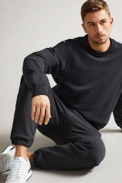 Ted Baker Akabusi Black Active Jersey Joggers -TED BAKER Sales Store unnamed file 5257