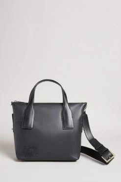 Ted Baker Jordela Black Embossed Branded Tote Bag -TED BAKER Sales Store unnamed file 526