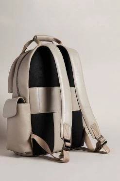 Ted Baker Natural Kailen Stone Branded Leather Backpack Bag -TED BAKER Sales Store unnamed file 528