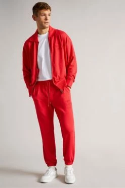 Ted Baker Brt-Red Downham Branded Jersey Joggers 13 Ted Baker Brt-Red Downham Branded Jersey Joggers -TED BAKER Sales Store unnamed file 5282