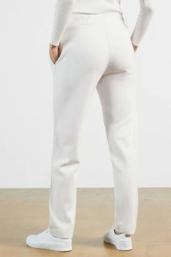 Ted Baker Vveria White Relaxed Side Trim Joggers -TED BAKER Sales Store unnamed file 5296