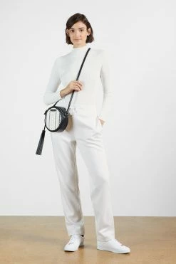 Ted Baker Vveria White Relaxed Side Trim Joggers -TED BAKER Sales Store unnamed file 5297