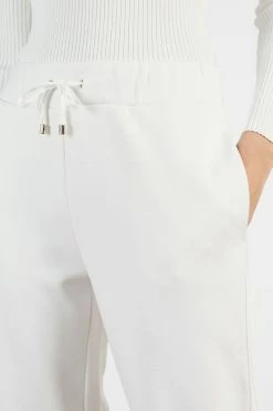 Ted Baker Vveria White Relaxed Side Trim Joggers -TED BAKER Sales Store unnamed file 5298