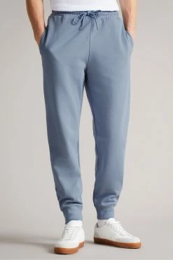 Ted Baker Lt-Blue Latima Jersey Joggers -TED BAKER Sales Store unnamed file 5317