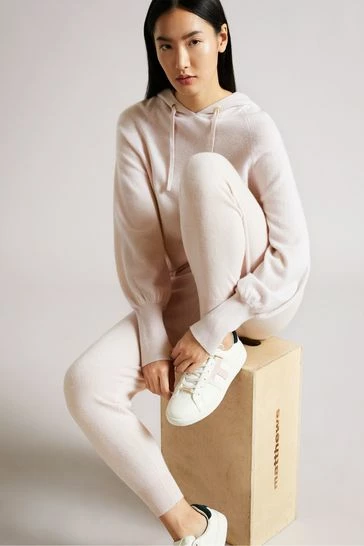 Ted Baker Pink Organic Cashmere Joggers 7 Ted Baker Pink Organic Cashmere Joggers - Image 5