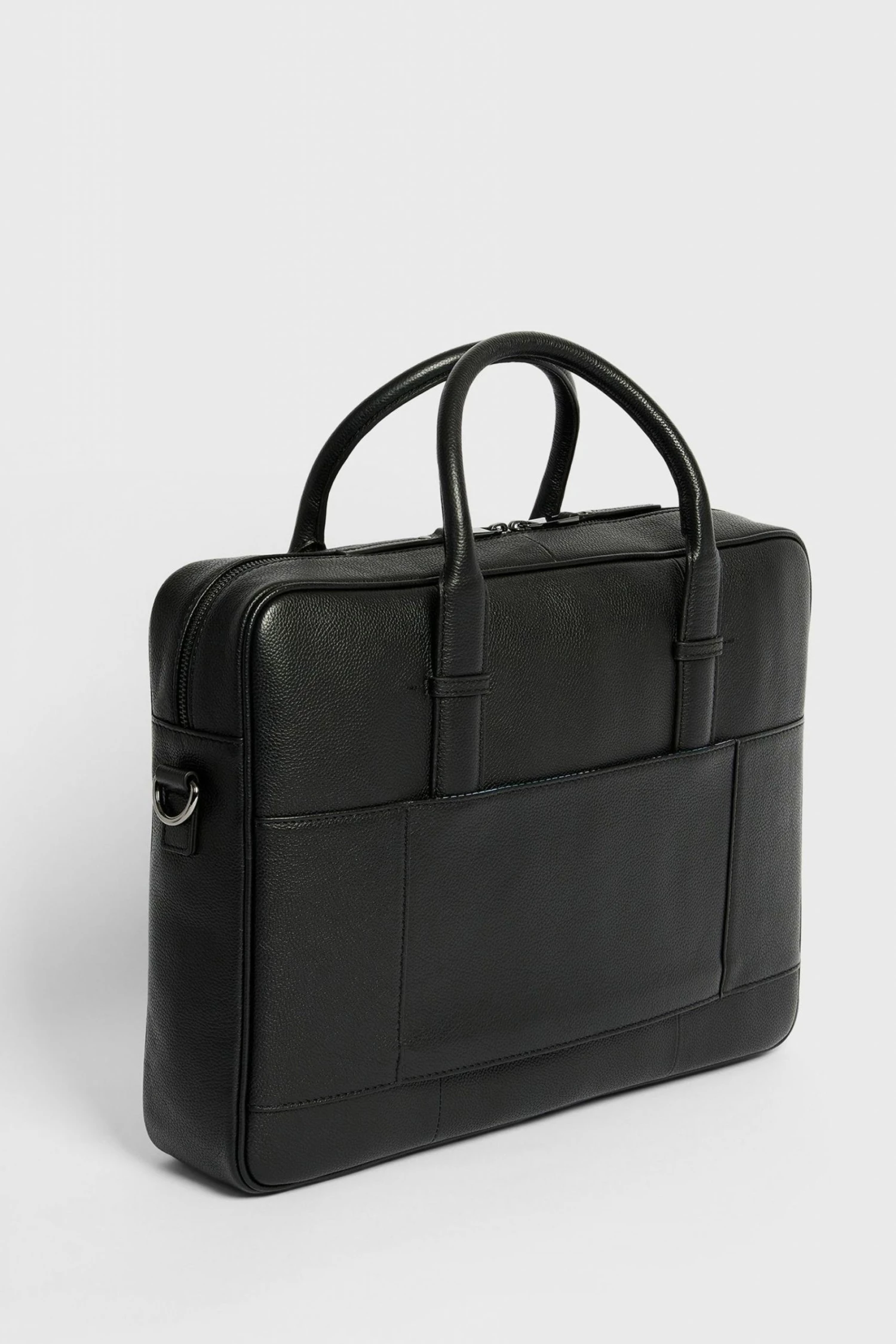 Ted Baker Black Passant Leather Document Bag 4 Ted Baker Black Passant Leather Document Bag - Image 2