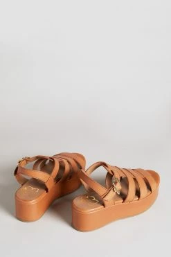 Ted Baker Ffayeta Light Brown Leather Fisherman Platform Sandals 8 Ted Baker Ffayeta Light Brown Leather Fisherman Platform Sandals -TED BAKER Sales Store unnamed file 5369