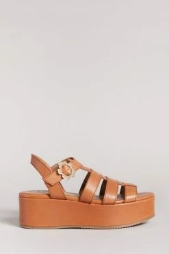 Ted Baker Ffayeta Light Brown Leather Fisherman Platform Sandals 11 Ted Baker Ffayeta Light Brown Leather Fisherman Platform Sandals -TED BAKER Sales Store unnamed file 5372