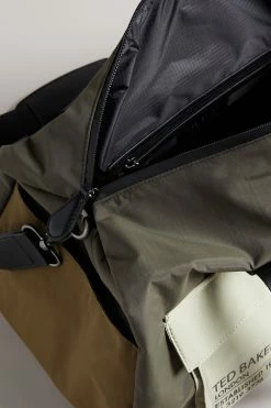 Ted Baker Fedwick Khaki Colour Block Holdall -TED BAKER Sales Store unnamed file 540