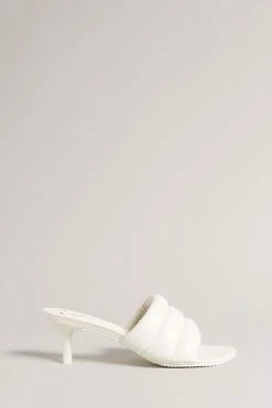 Ted Baker Lyna Natural Padded Heeled Mule Sandal -TED BAKER Sales Store unnamed file 5446